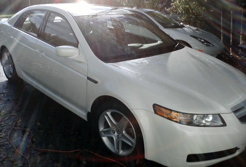 Acura tl complete exterior detail